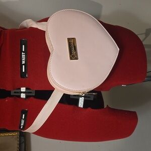 Sugarbones pink heart zip up fanny pack